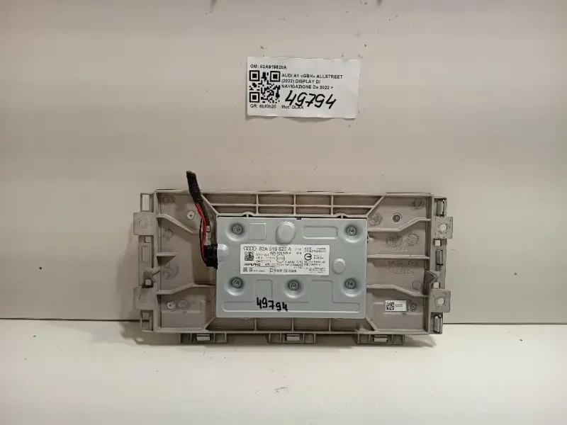 Display DI Navigazione 82A919620A Audi A1 GBH Allstreet 2022