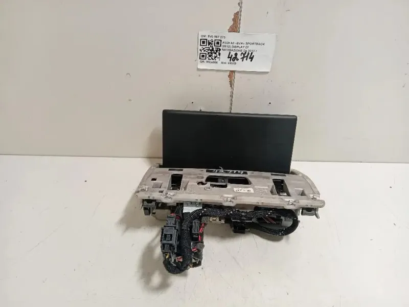 Display DI Navigazione 8V0 857 273 Audi A3 8VA Sportback 2012