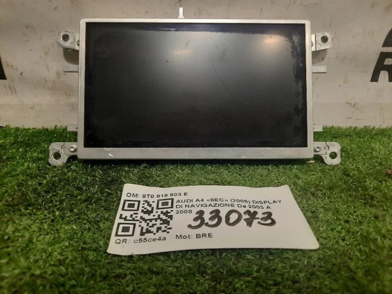 Display DI Navigazione 8T0 919 603 E Audi A4 8EC 2005