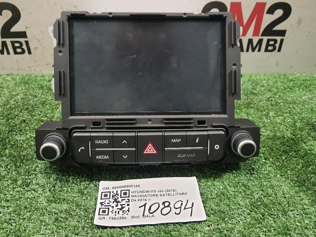 Navigatore Satellitare 96550B90514X Hyundai I10 II 2016