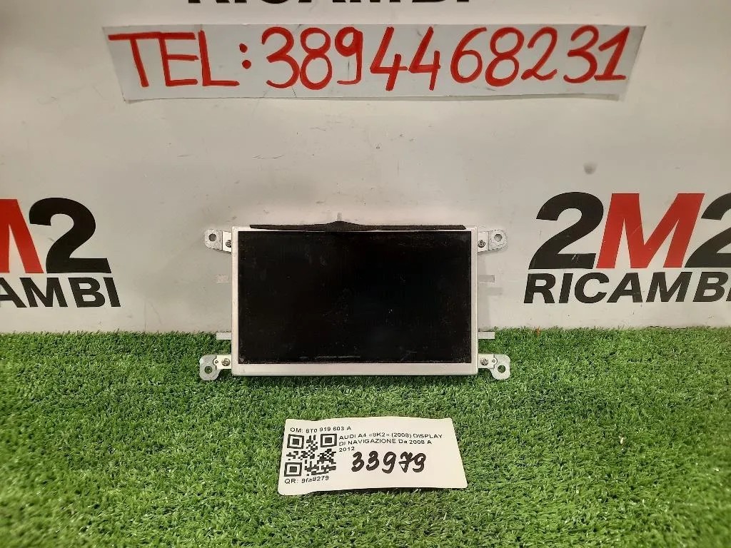 Display DI Navigazione 8T0919603A Audi A4 8K2 2008