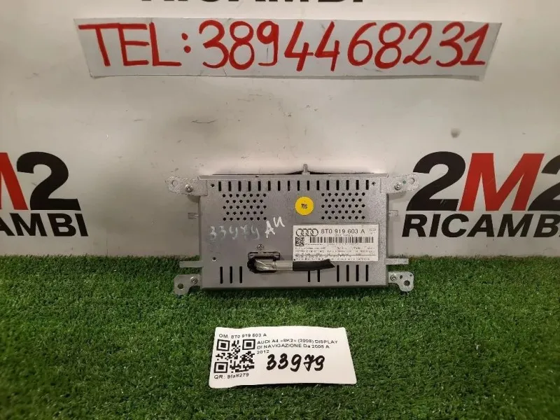 Display DI Navigazione 8T0919603A Audi A4 8K2 2008
