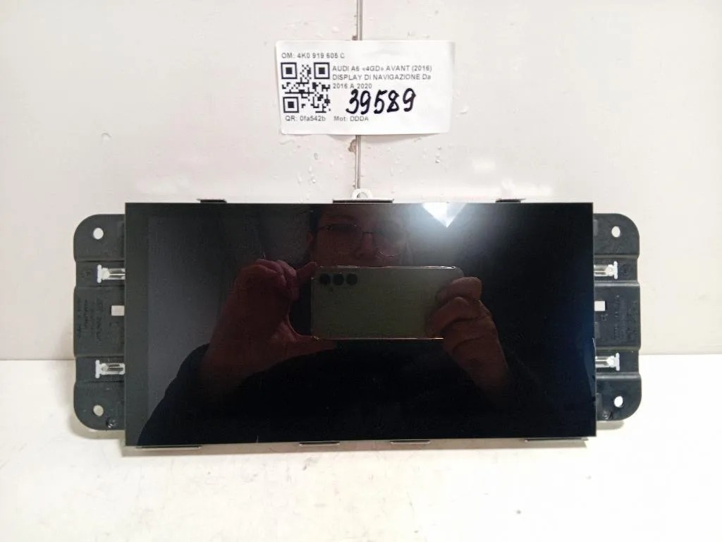 Display DI Navigazione 4K0919605C SCHERMO DISPLAY ORIGINALE AUDI Audi A6 4GD Avant 2016