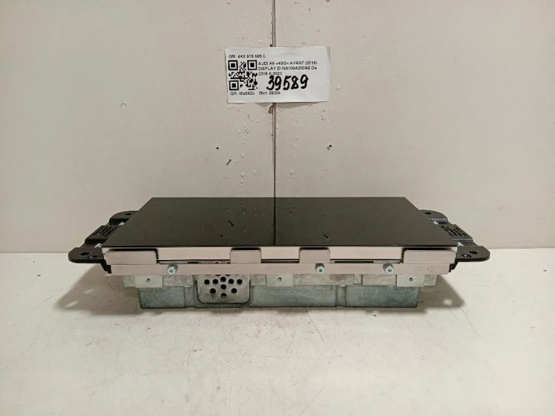 Display DI Navigazione 4K0919605C SCHERMO DISPLAY ORIGINALE AUDI Audi A6 4GD Avant 2016