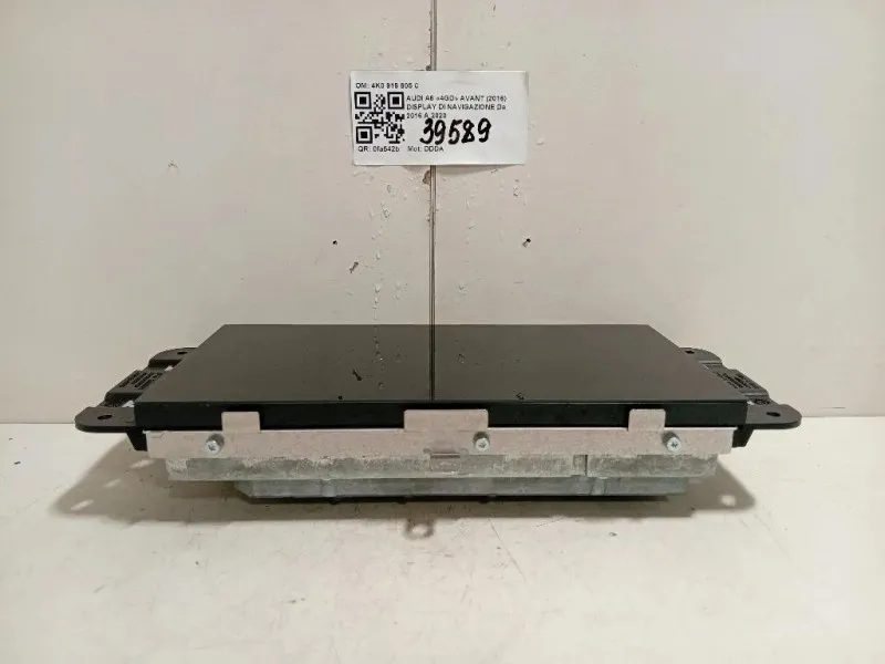 Display DI Navigazione 4K0919605C SCHERMO DISPLAY ORIGINALE AUDI Audi A6 4GD Avant 2016