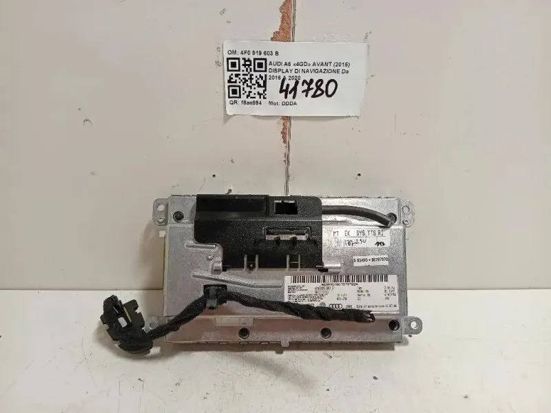 Display DI Navigazione 4F0 919 603 B Audi A6 4GD Avant 2016