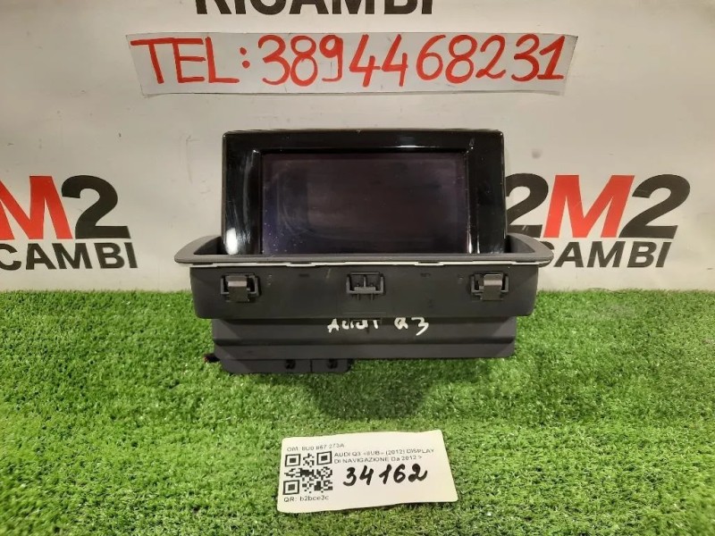 Display DI Navigazione 8U0 857 273A Audi Q3 8UB 2012