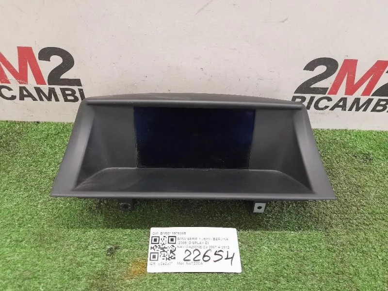 Display DI Navigazione BM921197605B Bmw Serie 1 E81 Berlina 2005