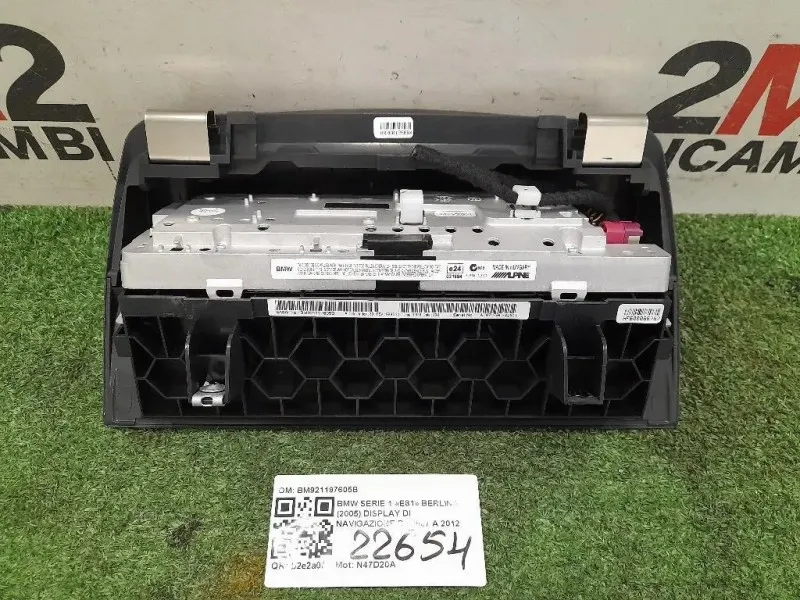 Display DI Navigazione BM921197605B Bmw Serie 1 E81 Berlina 2005