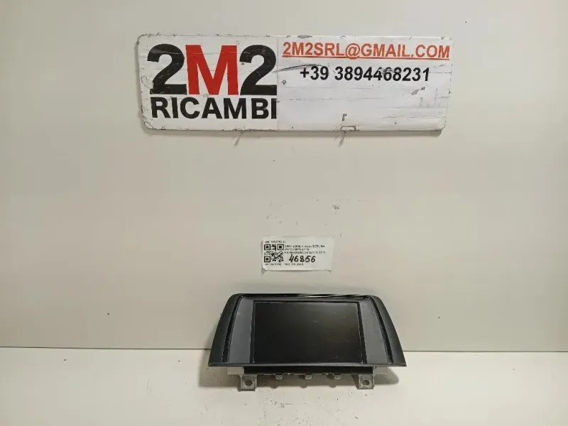 Display DI Navigazione 9262752 02 Bmw Serie 1 F20 Berlina 2012