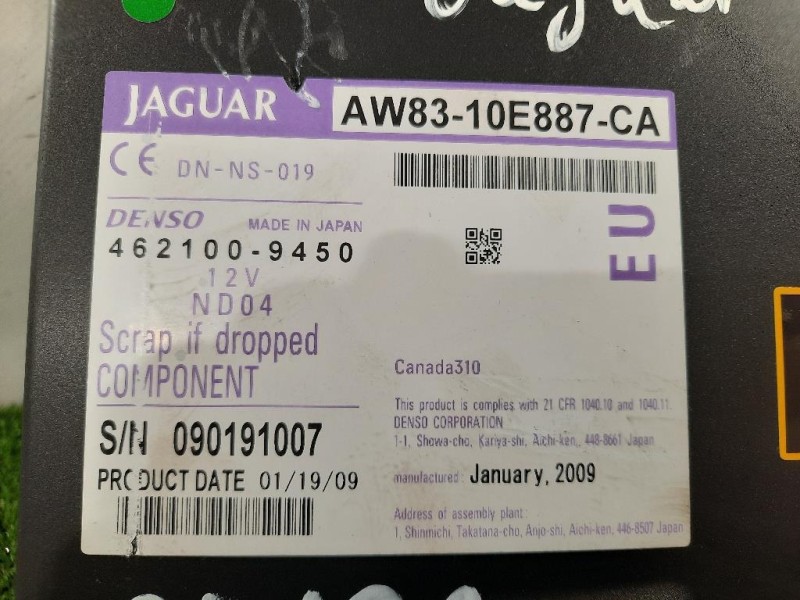 Navigatore Satellitare 9W8310E887CA Jaguar XF I 2008