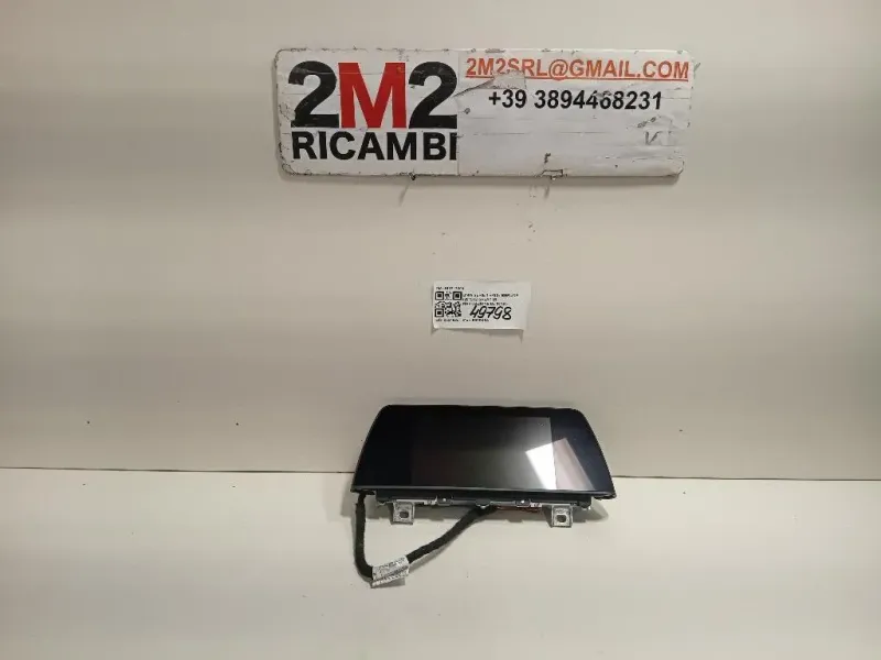 Display DI Navigazione 932212208 Bmw Serie 1 F20 Berlina 2015