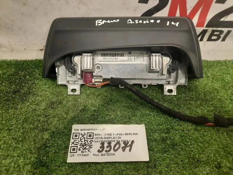 Display DI Navigazione 65509270392 65 Bmw Serie 1 F20 Berlina 2015