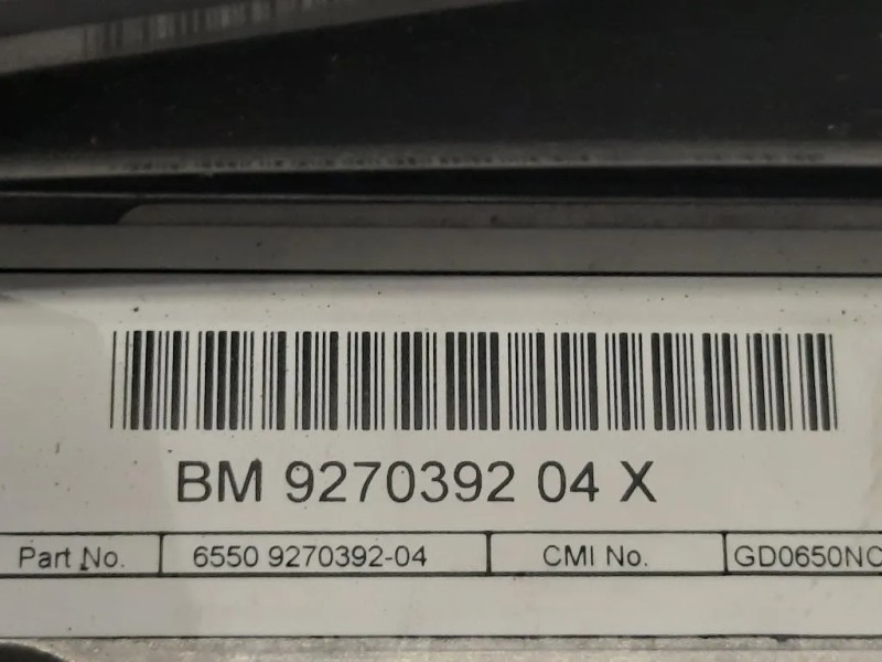 Display DI Navigazione 65509270392 65 Bmw Serie 1 F20 Berlina 2015