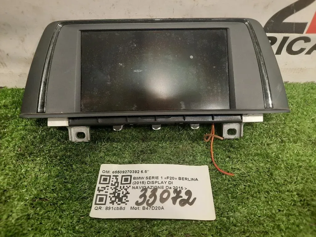 Display DI Navigazione 65509270392 65 Bmw Serie 1 F20 Berlina 2015