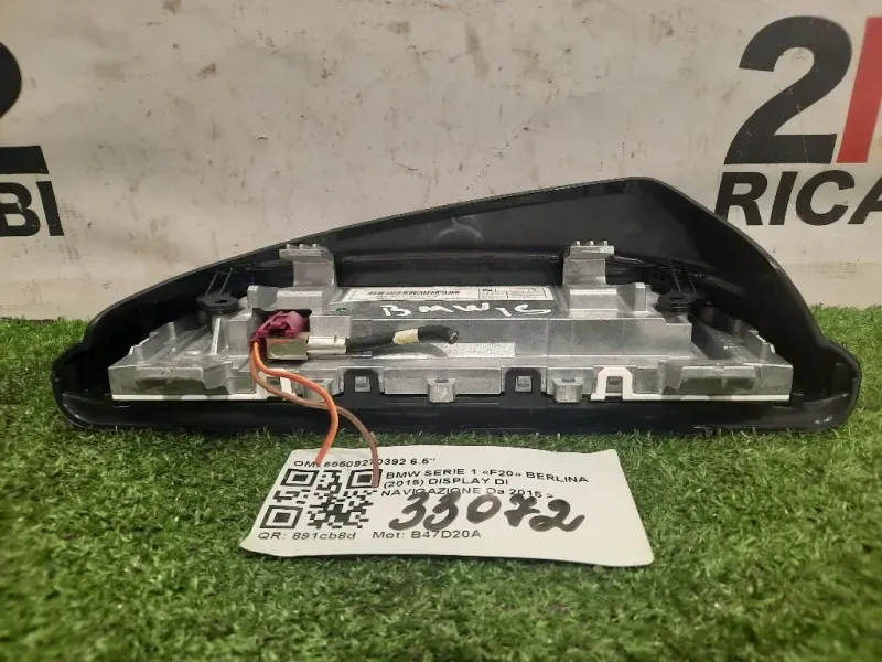 Display DI Navigazione 65509270392 65 Bmw Serie 1 F20 Berlina 2015