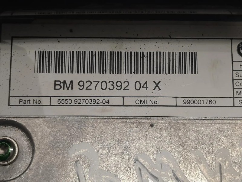 Display DI Navigazione 65509270392 65 Bmw Serie 1 F20 Berlina 2015