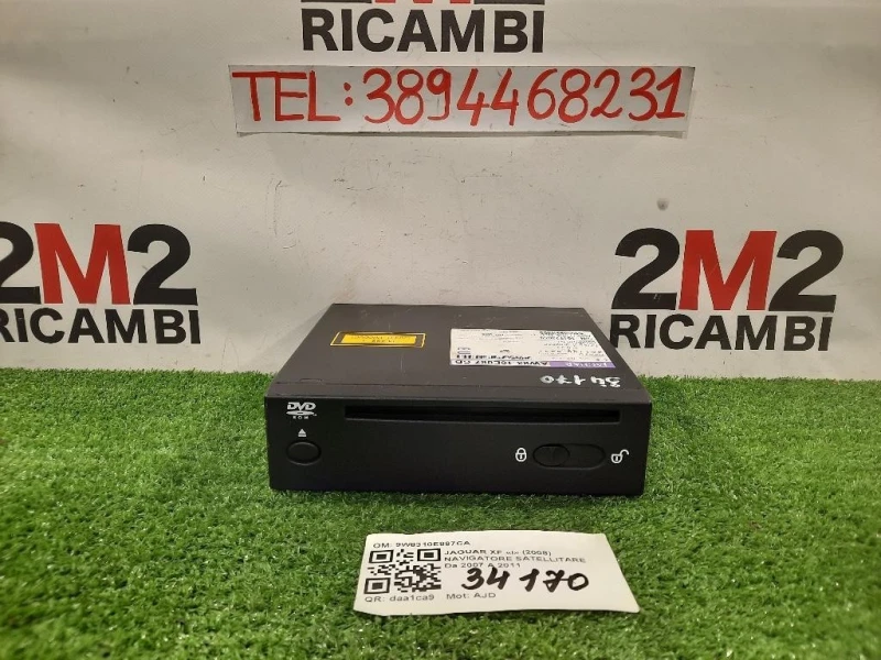 Navigatore Satellitare 9W8310E887CA Jaguar XF I 2008