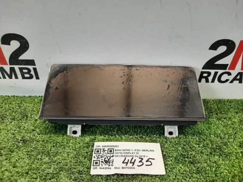 Display DI Navigazione 9385202 03 Bmw Serie 1 F20 Berlina 2015
