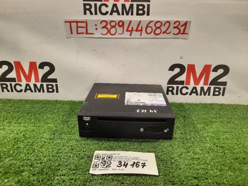 Navigatore Satellitare 9W8310E887CA Jaguar XF I 2008