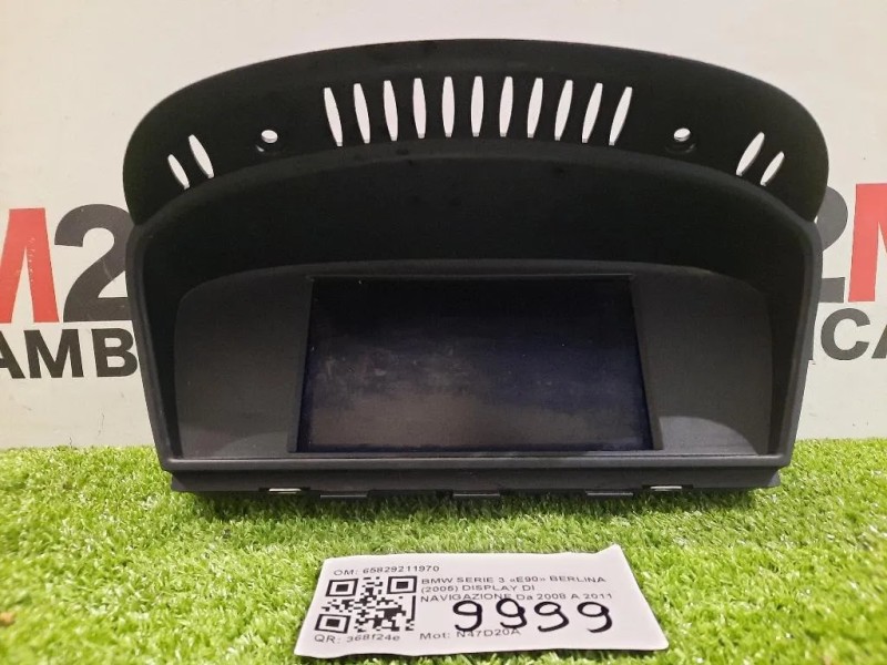 Display DI Navigazione 65829211970 Bmw Serie 3 E90 Berlina 2005