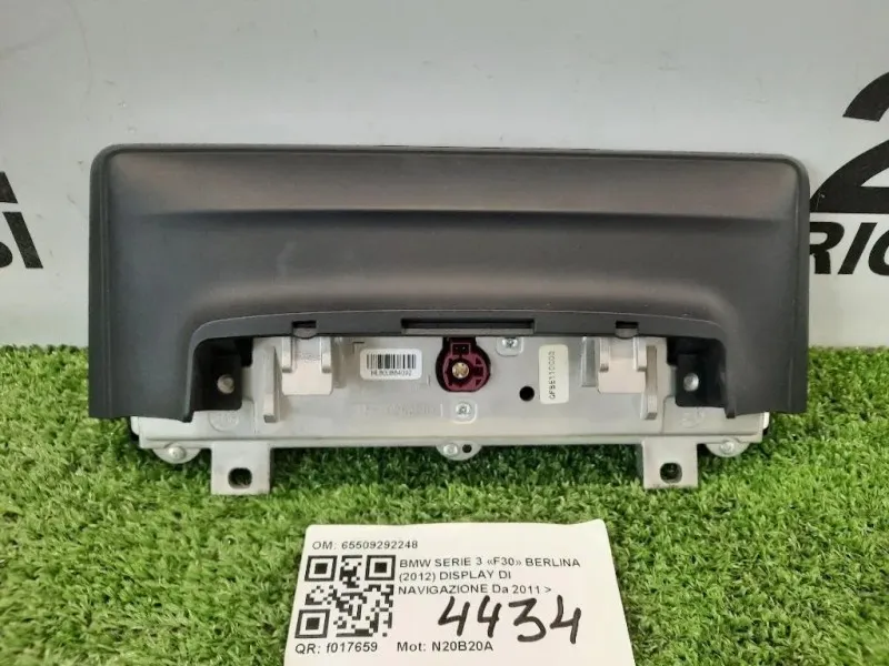 Display DI Navigazione 65509292248 Bmw Serie 3 F30 Berlina 2012