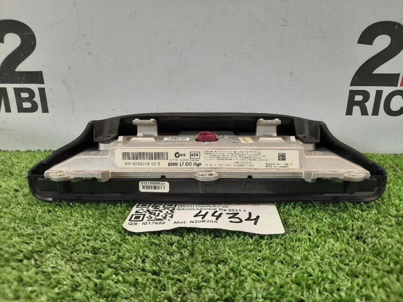 Display DI Navigazione 65509292248 Bmw Serie 3 F30 Berlina 2012