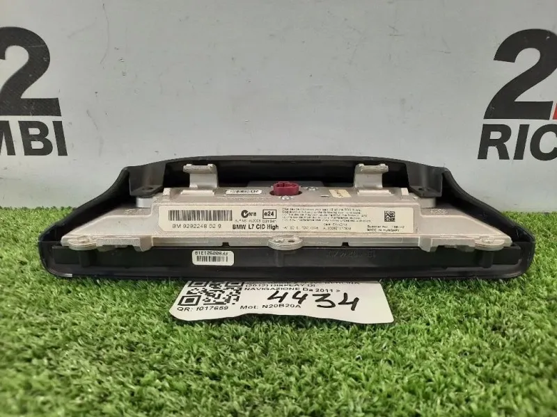 Display DI Navigazione 65509292248 Bmw Serie 3 F30 Berlina 2012