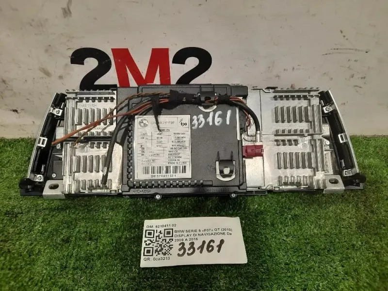 Display DI Navigazione 9210411 02 Bmw Serie 5 F07 GT 2010
