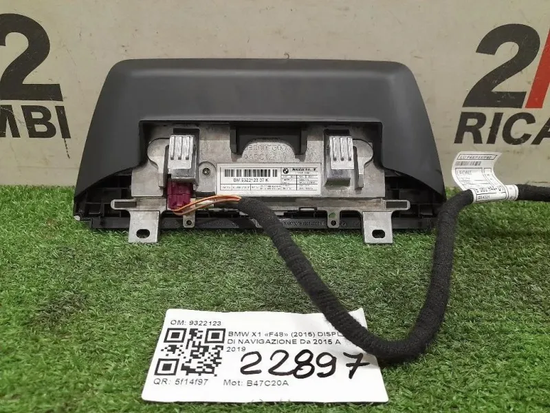 Display DI Navigazione 9322123 Bmw X1 F48 2015