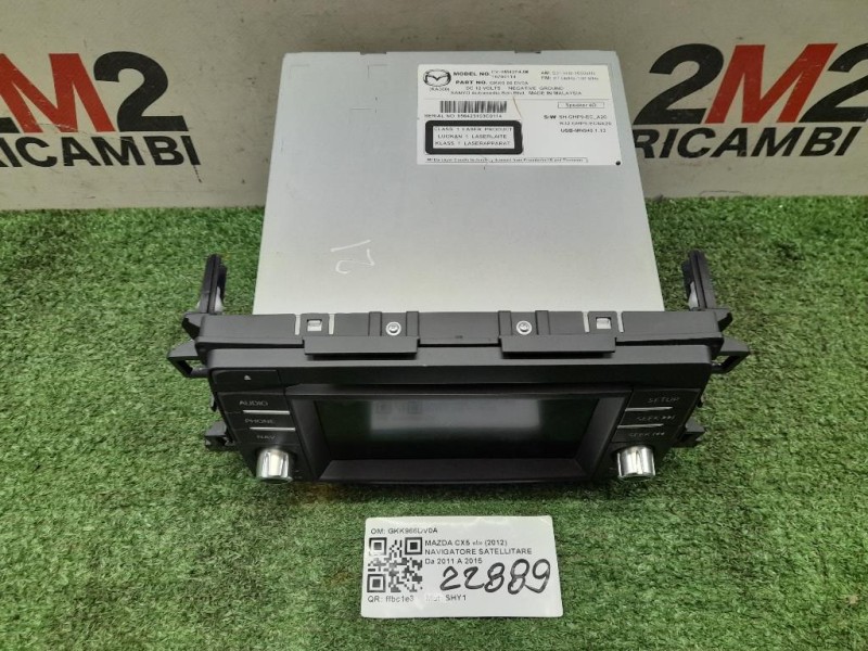 Display DI Navigazione GK2T-18B955-GC Ford KA II 2009