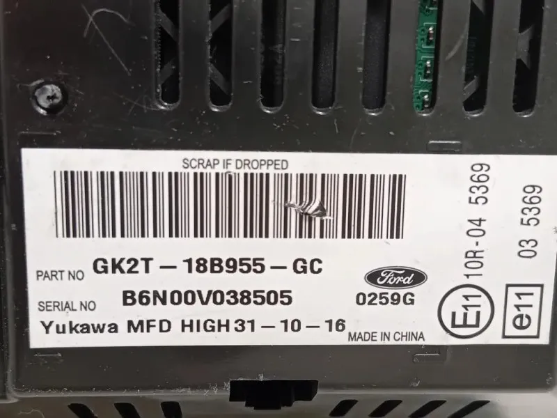 Display DI Navigazione GK2T-18B955-GC Ford KA II 2009