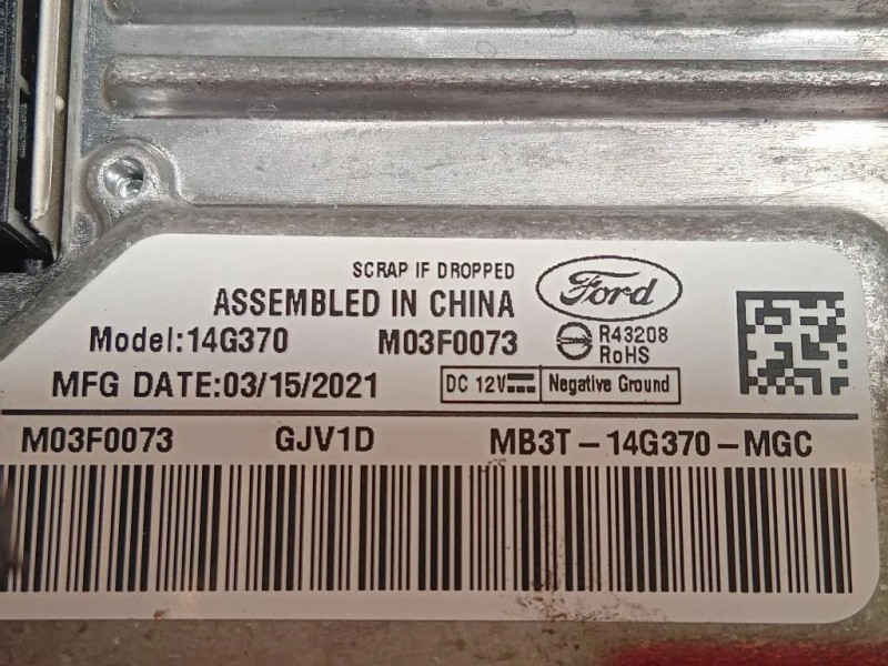 Display DI Navigazione LB3T-18B955-AA Ford Ranger IV 2012