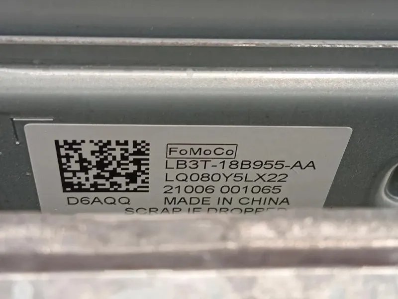 Display DI Navigazione LB3T-18B955-AA Ford Ranger IV 2012