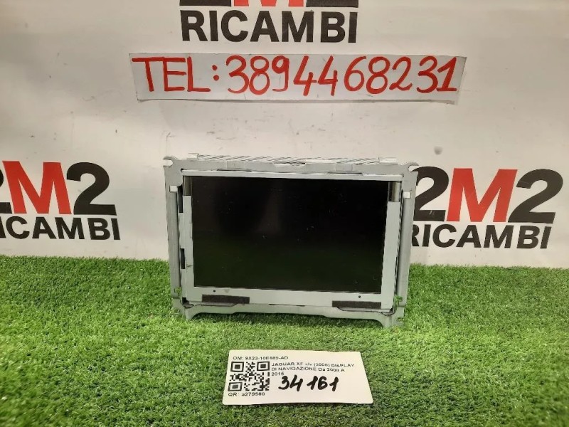 Display DI Navigazione 9X23-10E889-AD Jaguar XF I 2008