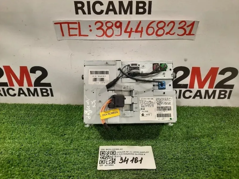 Display DI Navigazione 9X23-10E889-AD Jaguar XF I 2008