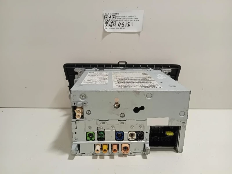 Navigatore Satellitare A 1669009519 Mercedes Classe GLE W166 2015