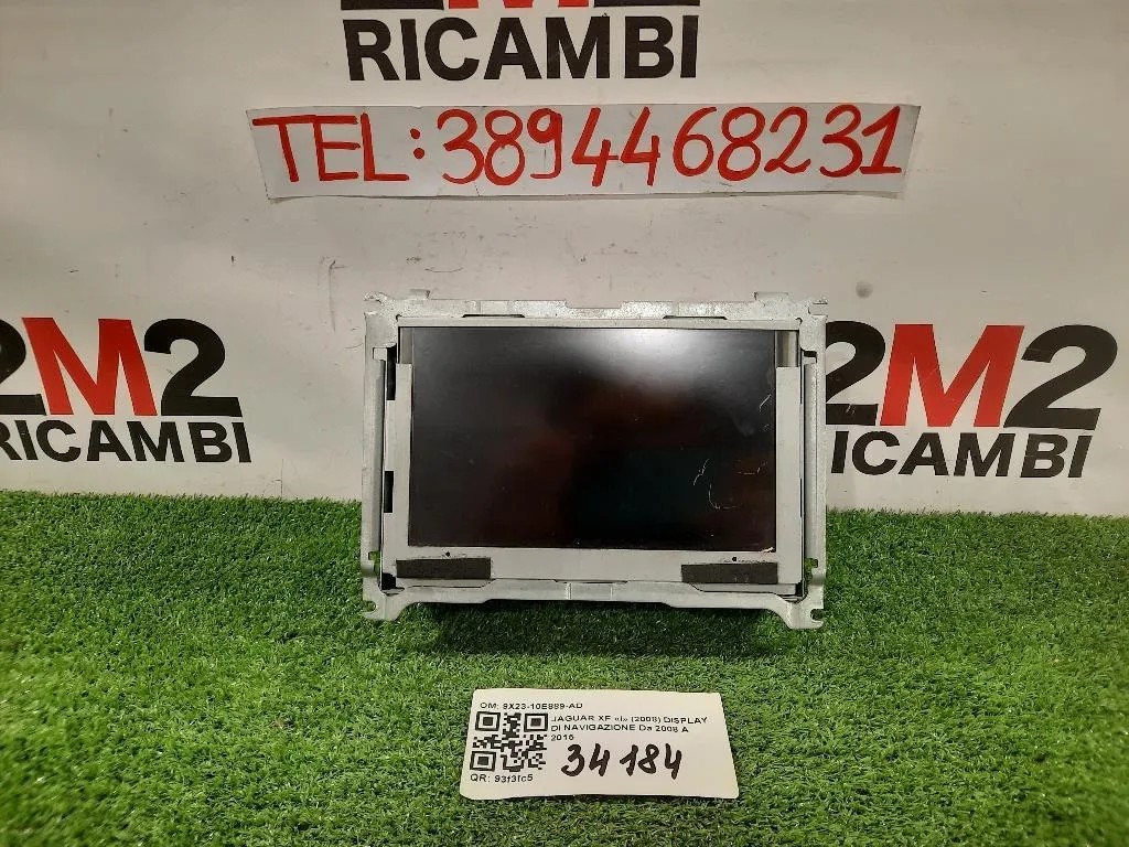 Display DI Navigazione 9X23-10E889-AD Jaguar XF I 2008