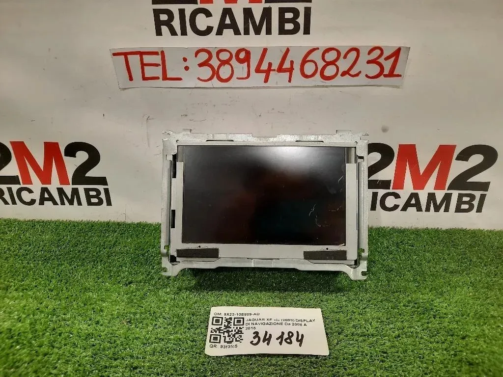 Display DI Navigazione 9X23-10E889-AD Jaguar XF I 2008