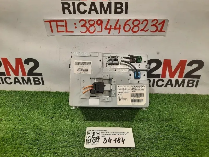 Display DI Navigazione 9X23-10E889-AD Jaguar XF I 2008