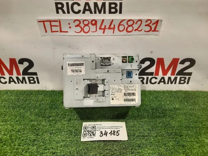 Display DI Navigazione 9X23-10E889-AD Jaguar XF I 2008
