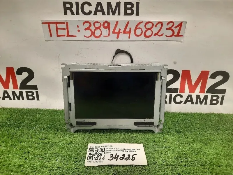 Display DI Navigazione 9X23-10E889-AB Jaguar XF I 2008