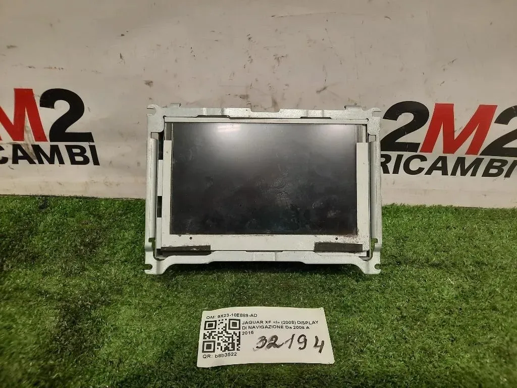 Display DI Navigazione 9X23-10E889-AD Jaguar XF I 2008