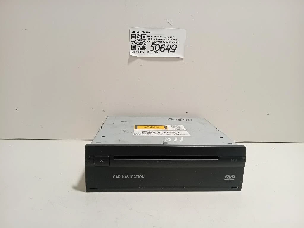 Navigatore Satellitare A2118705226 Mercedes Classe SLK R171 2004