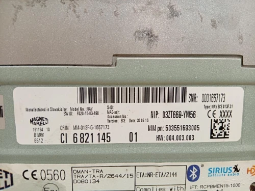 Navigatore Satellitare 004003003 Mini MINI Clubman F54 2019