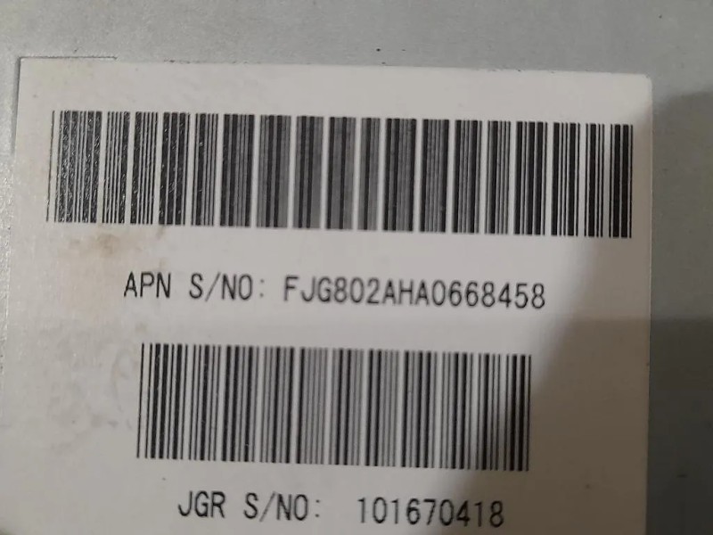 Display DI Navigazione FJG802AHA0668458 Jaguar XF I 2008