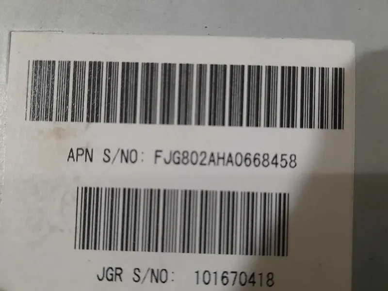 Display DI Navigazione FJG802AHA0668458 Jaguar XF I 2008