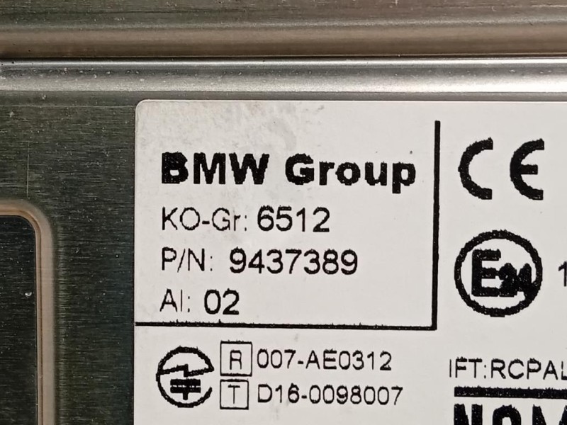 Navigatore Satellitare 9437389 Mini MINI Cooper F56 2018