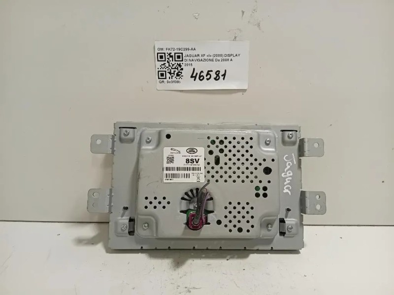 Display DI Navigazione FK72-19C299-AA Jaguar XF I 2008