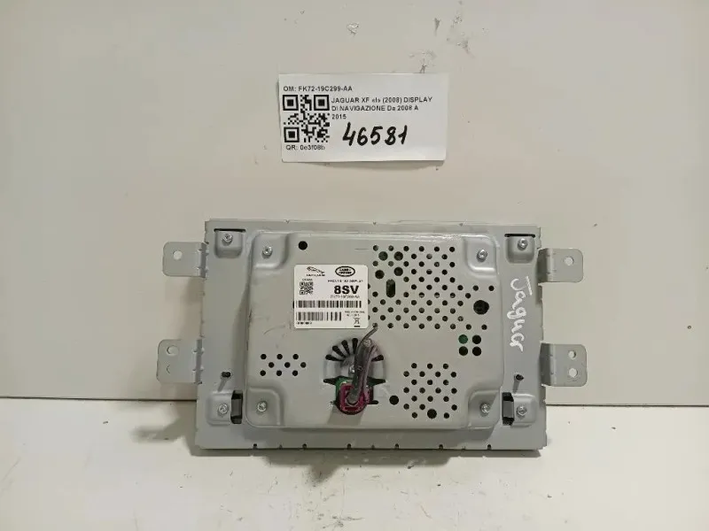 Display DI Navigazione FK72-19C299-AA Jaguar XF I 2008